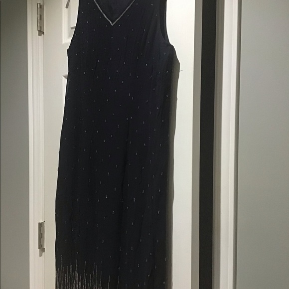 NWT  new sequinned dress. Navy blue great buy 😊 - Picture 1 of 8
